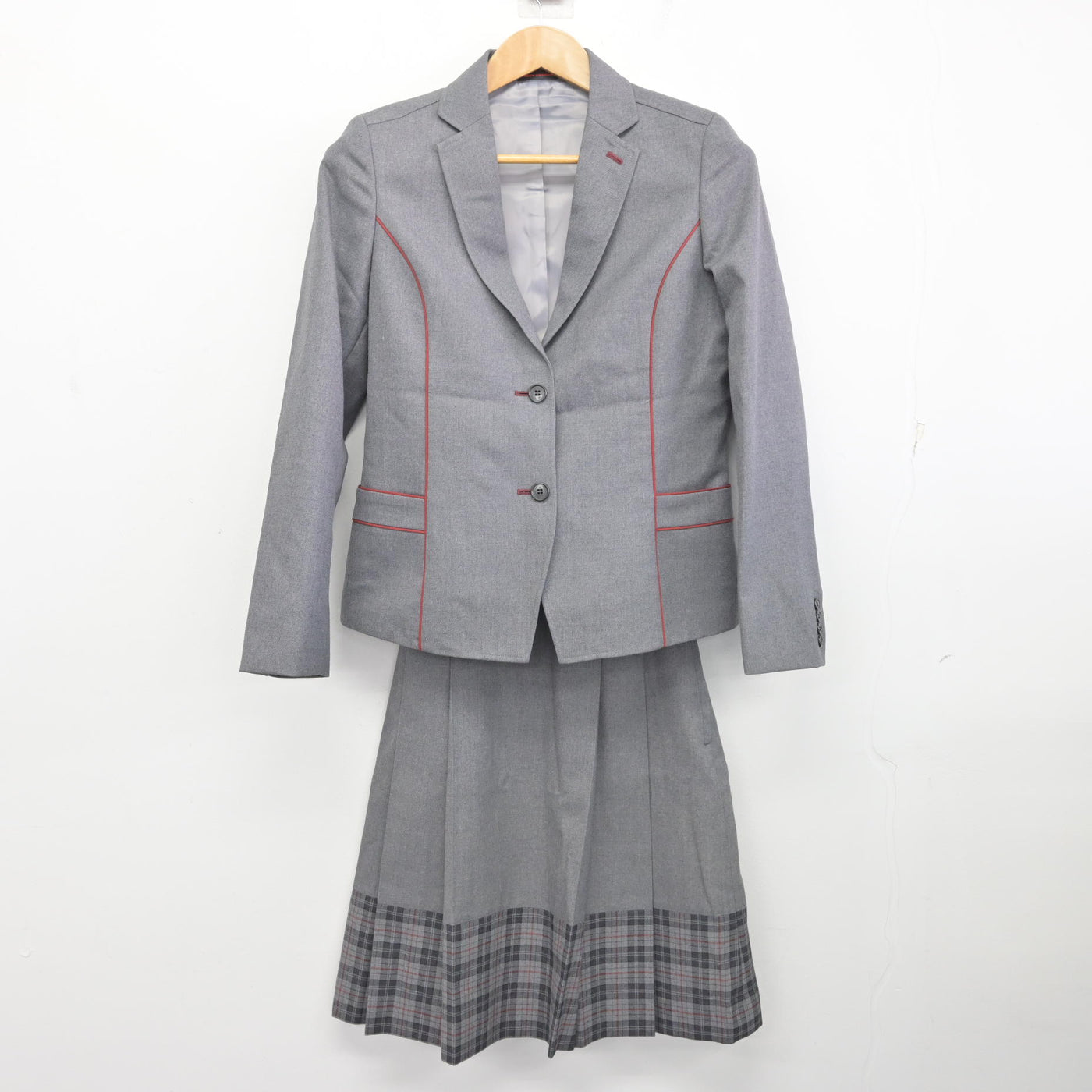 【中古】神奈川県 北鎌倉女子学園中学校?高等学校 女子制服 2点 (ブレザー・スカート) sf091258