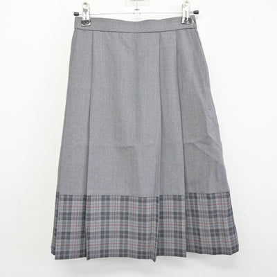 【中古】神奈川県 北鎌倉女子学園中学校?高等学校 女子制服 2点 (ベスト・スカート) sf091259