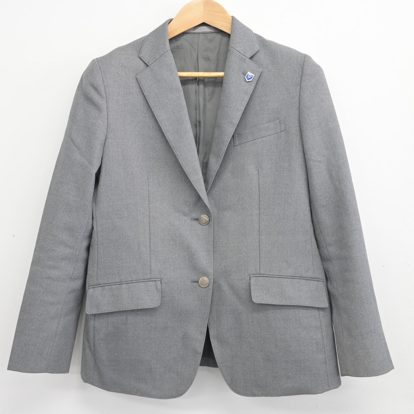 【中古】福岡県 柳川高等学校 女子制服 5点 (ブレザー・シャツ・スカート) sf091260