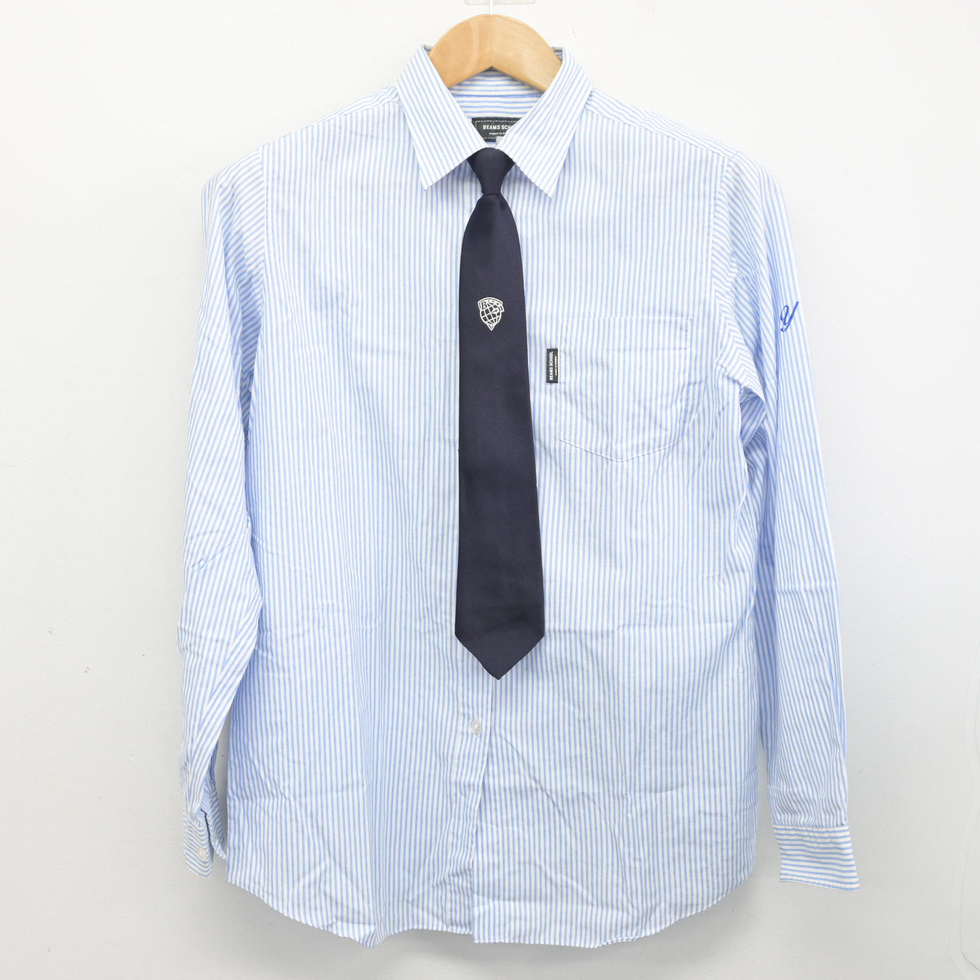 【中古】福岡県 柳川高等学校 女子制服 5点 (ブレザー・シャツ・スカート) sf091260