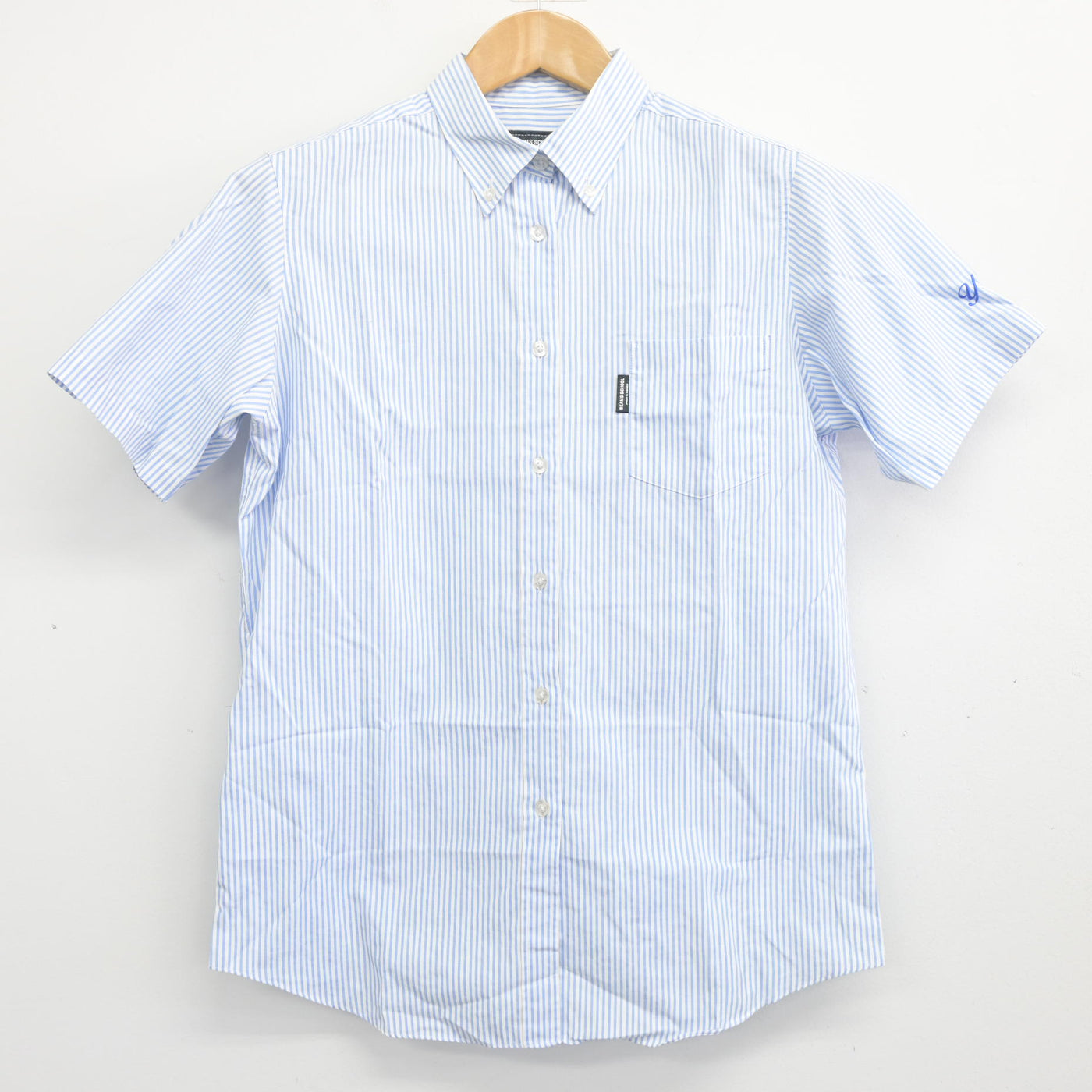 【中古】福岡県 柳川高等学校 女子制服 2点 (シャツ・スカート) sf091262