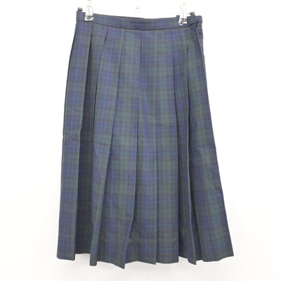 【中古】福岡県 柳川高等学校 女子制服 2点 (シャツ・スカート) sf091262