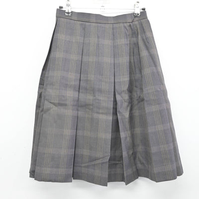 【中古】神奈川県 横須賀学院高等学校 女子制服 6点 (ブレザー・ニット・シャツ・スカート) sf091268
