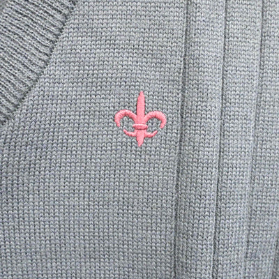 【中古】神奈川県 横須賀学院高等学校 女子制服 2点 (ニットベスト) sf091270