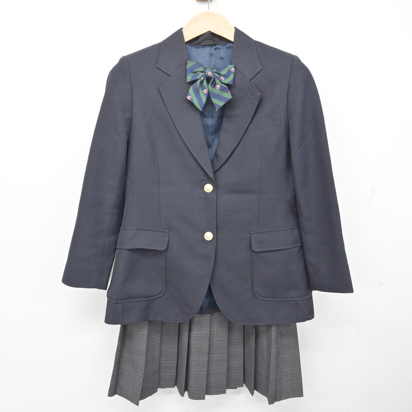 【中古】東京都 稲城第六中学校 女子制服 3点 (ブレザー・スカート) sf091273