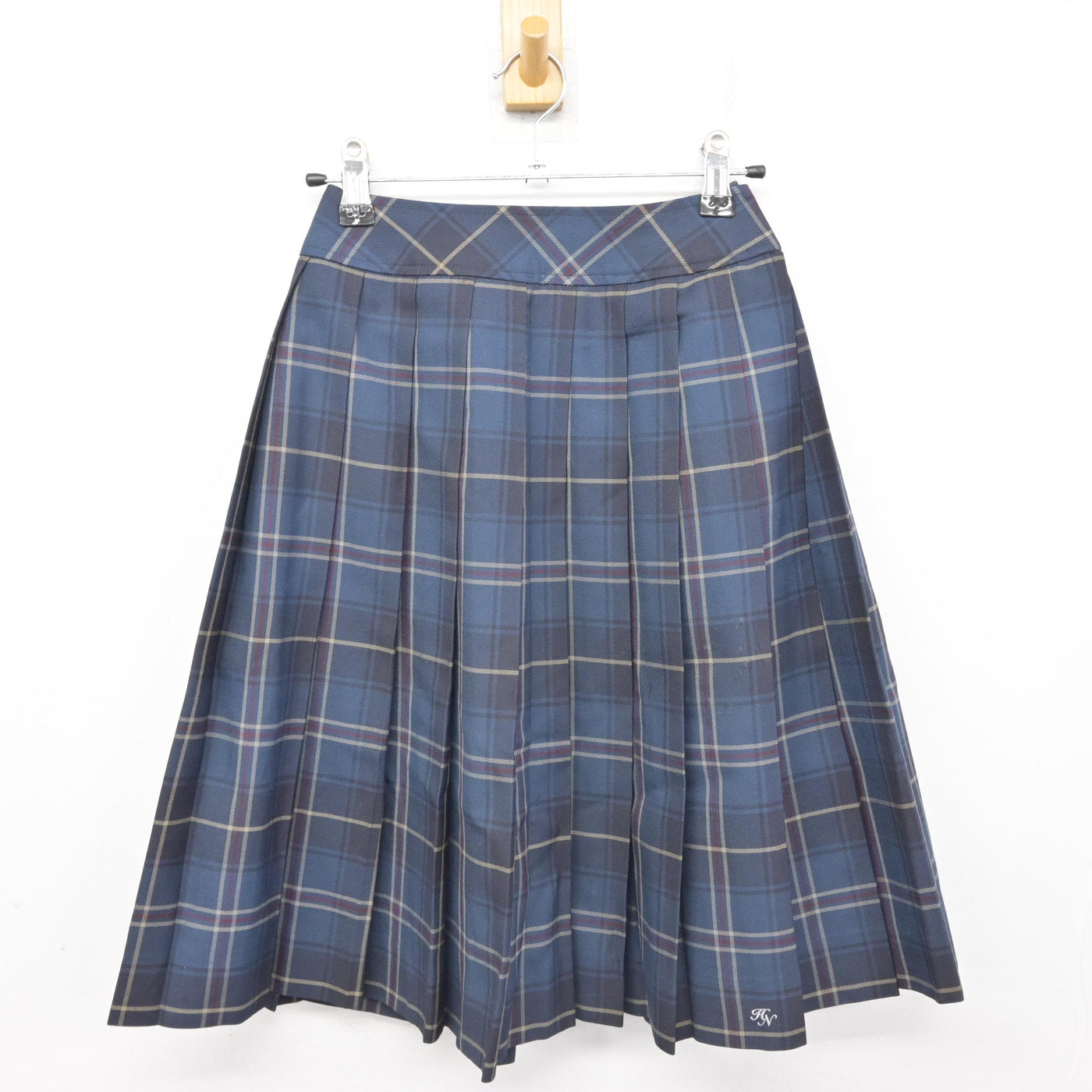【中古】大阪府 枚方なぎさ高等学校 女子制服 5点 (ブレザー・ニット・シャツ・スカート) sf091275