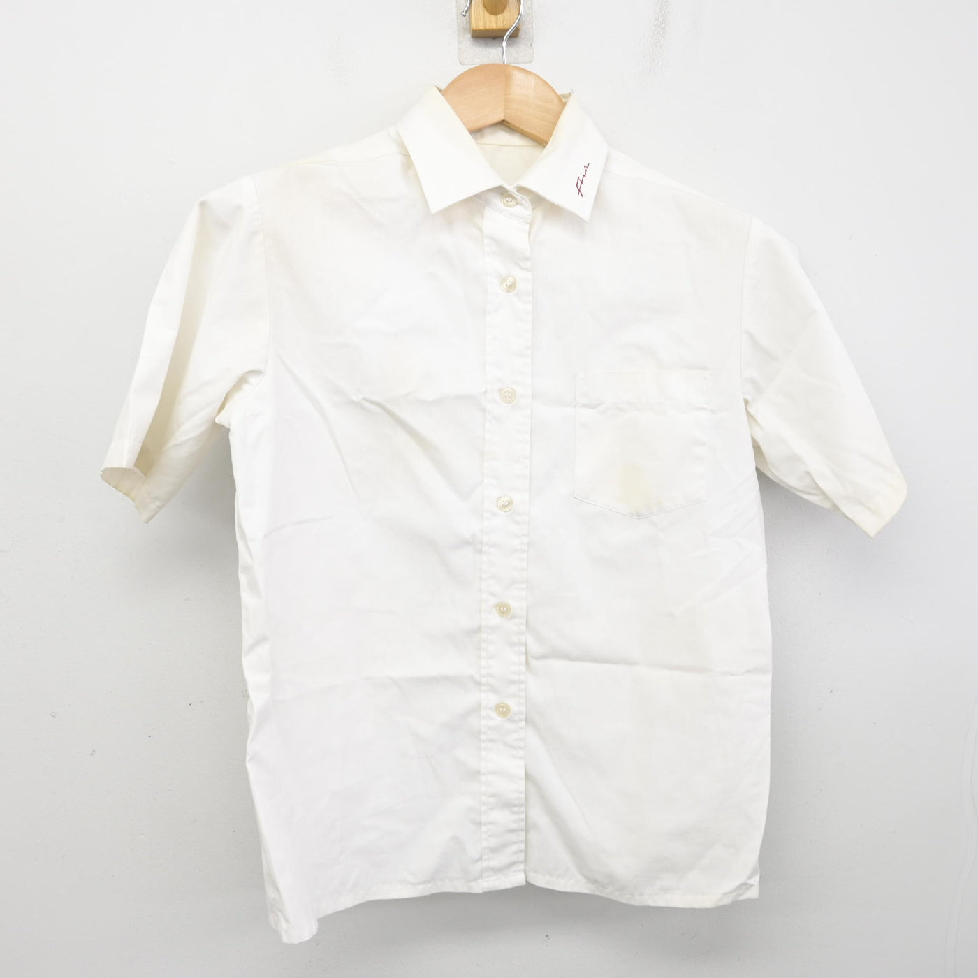 【中古】大阪府 福泉高等学校 女子制服 2点 (シャツ・スカート) sf091277