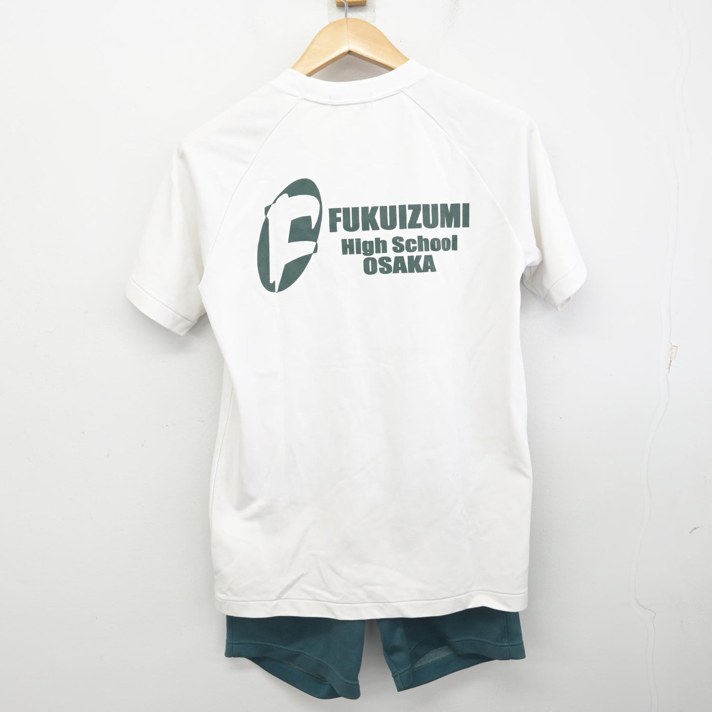 【中古】大阪府 福泉高等学校 女子制服 3点 (ジャージ 上・体操服 上・体操服 下) sf091278