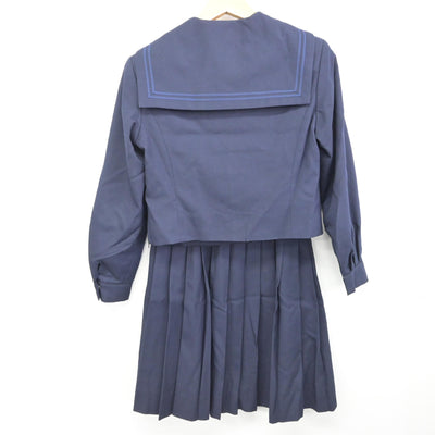 【中古】北海道 東白石中学校 女子制服 3点 (セーラー服・スカート) sf091280
