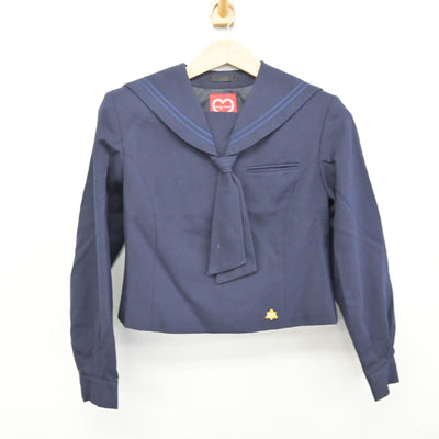 【中古】北海道 東白石中学校 女子制服 3点 (セーラー服・スカート) sf091280