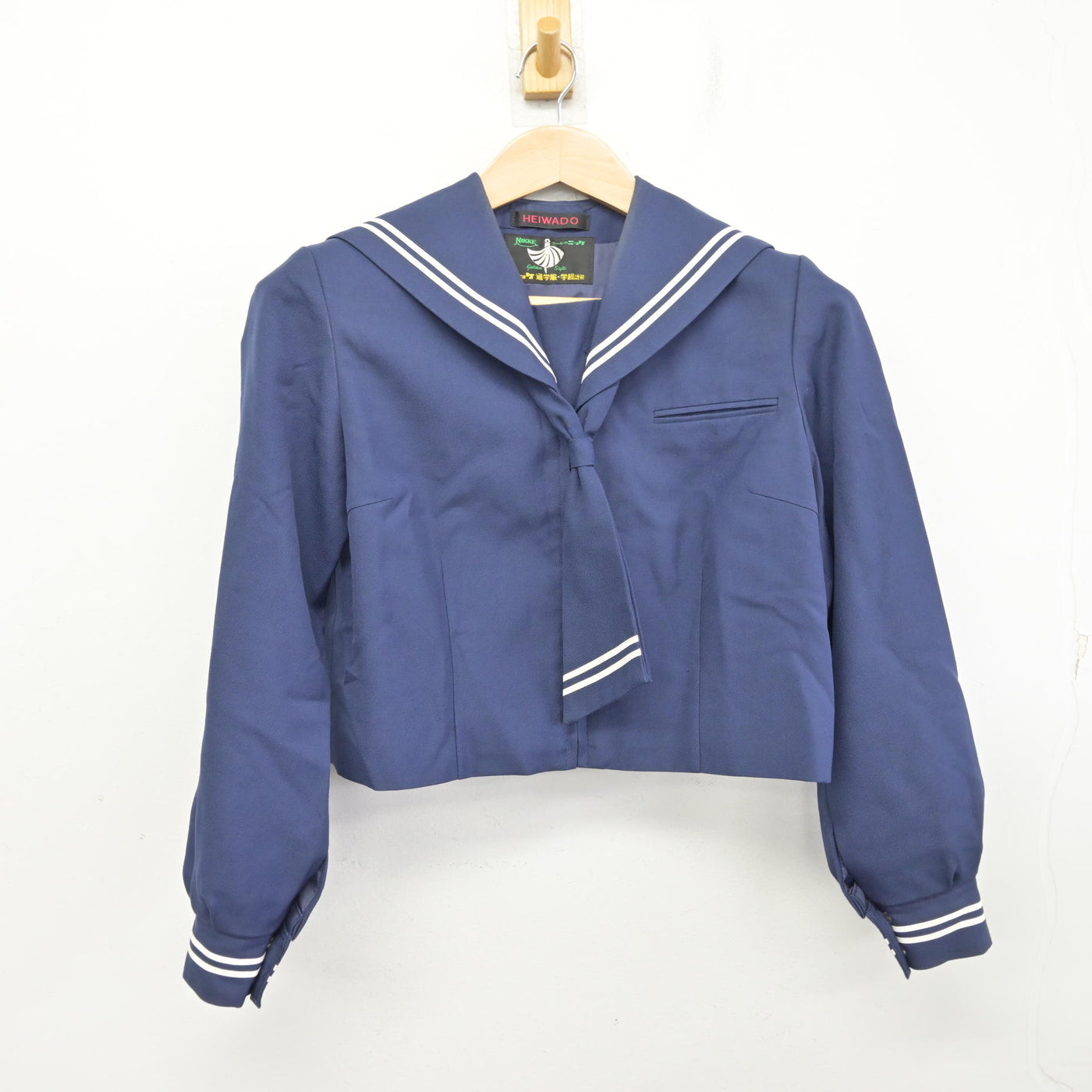 【中古】千葉県 小金中学校 女子制服 3点 (セーラー服・スカート) sf091283