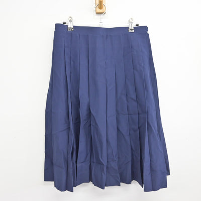 【中古】千葉県 小金中学校 女子制服 3点 (シャツ・スカート) sf091284