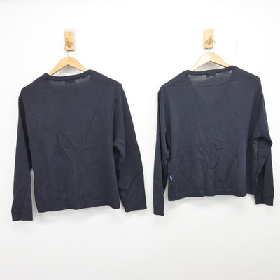 【中古】愛知県 桜花学園高等学校 女子制服 2点 (ニット・ニット) sf091287