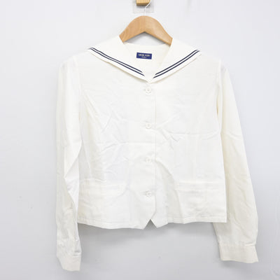 【中古】愛知県 桜花学園高等学校 女子制服 2点 (ニット・セーラー服) sf091288