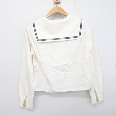 【中古】愛知県 桜花学園高等学校 女子制服 2点 (ニット・セーラー服) sf091288