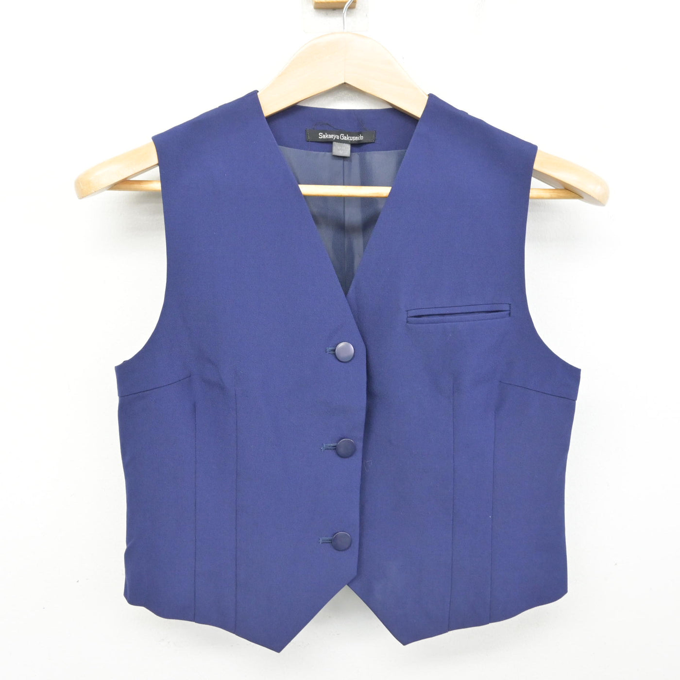 【中古】千葉県 習志野高等学校 女子制服 1点 (ベスト) sf091293