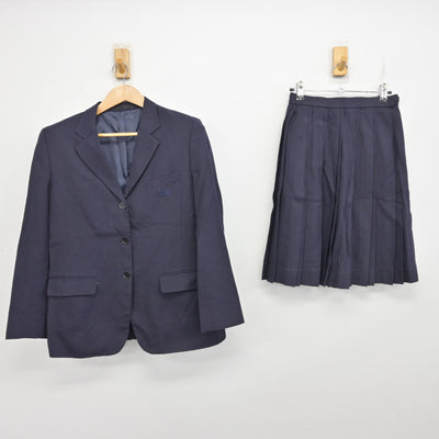 【中古】千葉県 実籾高等学校 女子制服 2点 (ブレザー・スカート) sf091294