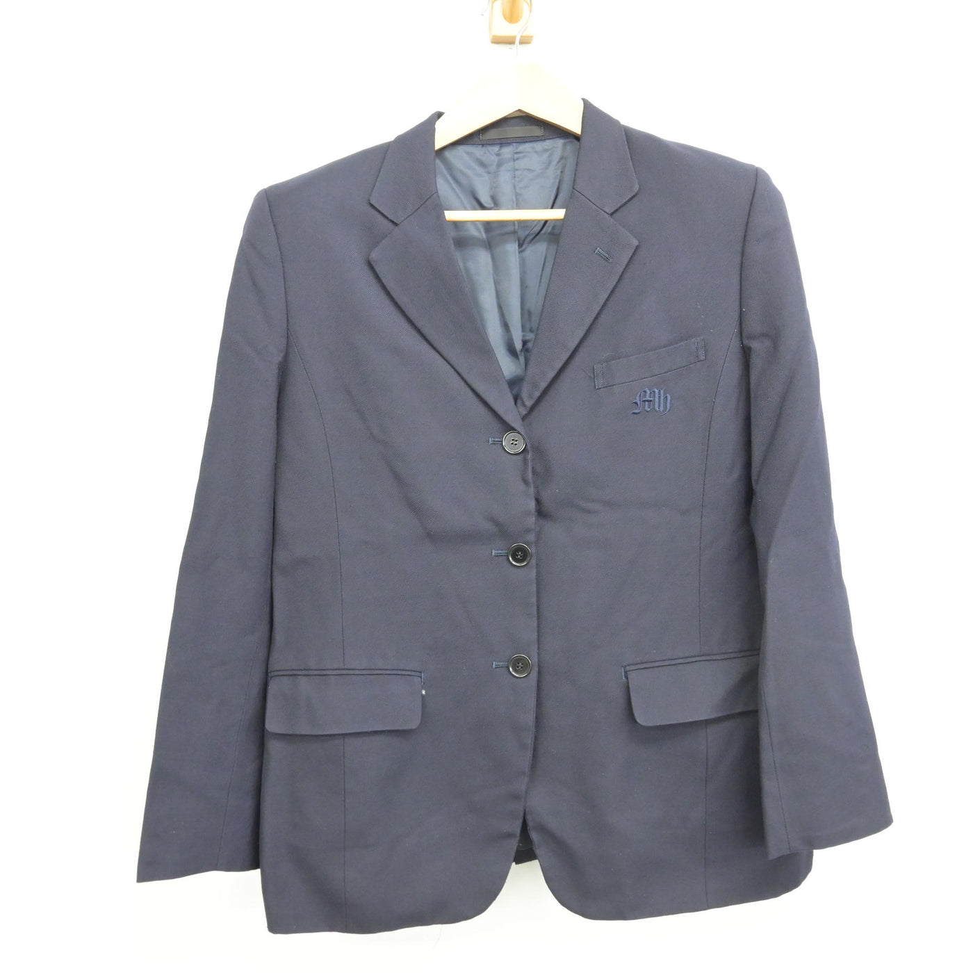 【中古】千葉県 実籾高等学校 女子制服 2点 (ブレザー・スカート) sf091294