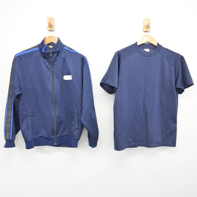 【中古】北海道 恵庭市立恵み野中学校 女子制服 3点 (ジャージ 上・体操服 上・ジャージ 下) sf091299