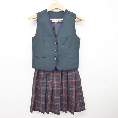 【中古】大阪府 大阪桐蔭中学校・高等学校 女子制服 4点 (ブレザー・ベスト・スカート) sf091302