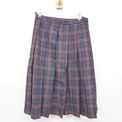 【中古】大阪府 大阪桐蔭中学校・高等学校 女子制服 3点 (ベスト・シャツ・スカート) sf091303