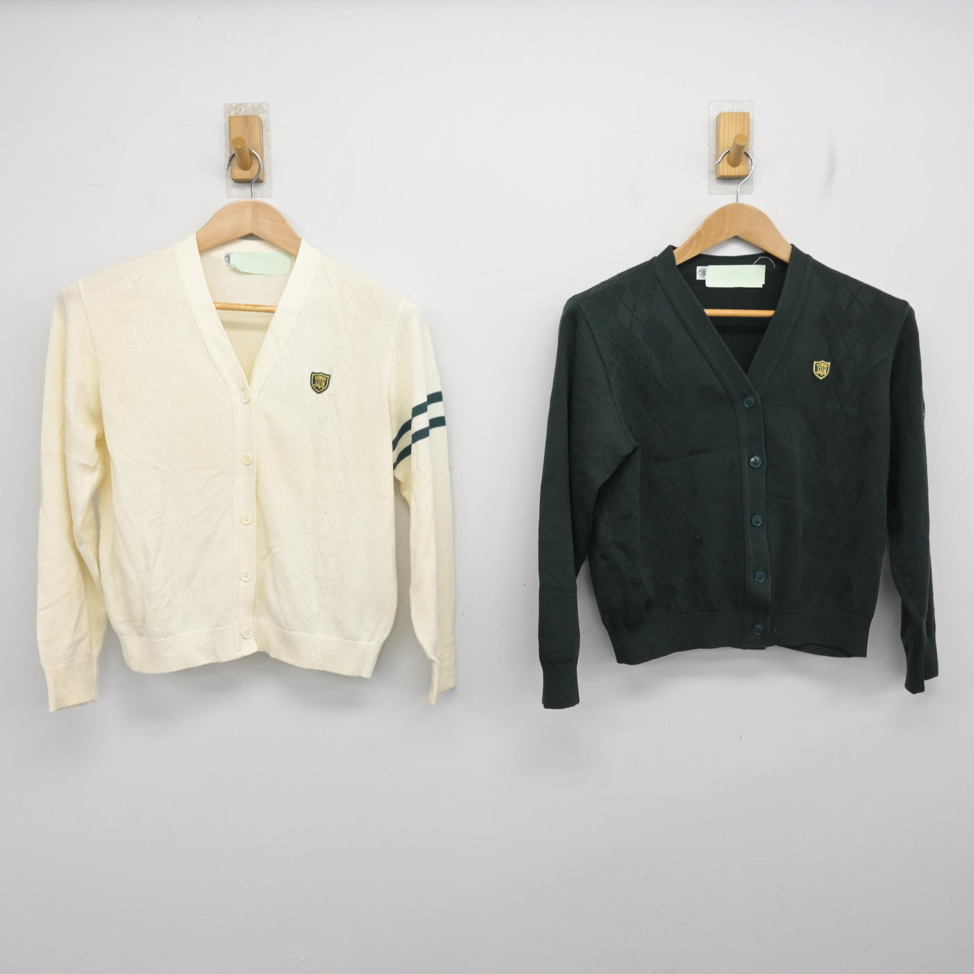 【中古】大阪府 大阪桐蔭中学校・高等学校 女子制服 2点 (ニット・ニット) sf091304