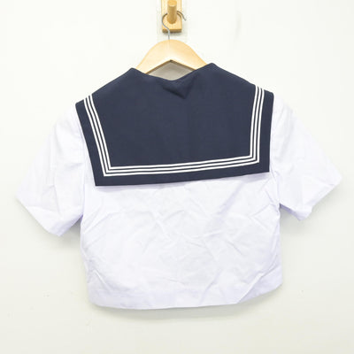 【中古】愛知県 蒲郡中学校 女子制服 1点 (セーラー服) sf091307