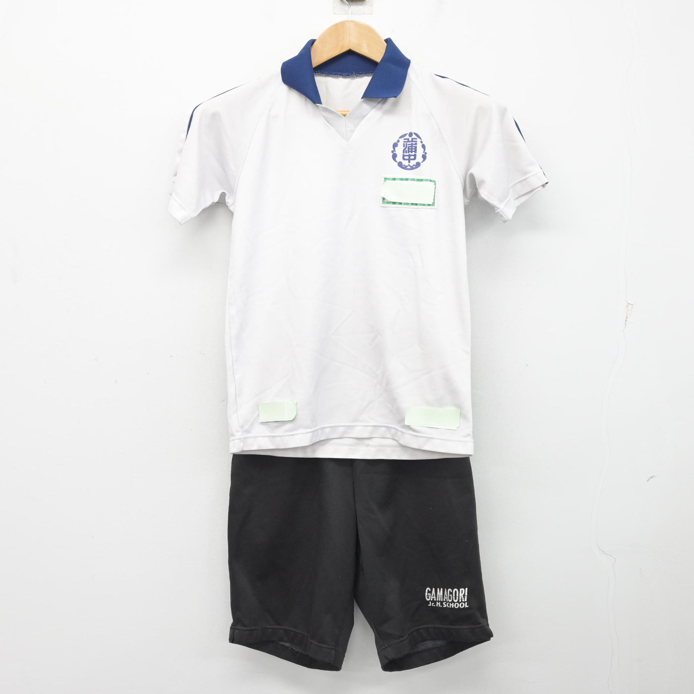 【中古】愛知県 蒲郡中学校 女子制服 2点 (体操服 上・体操服 下) sf091309