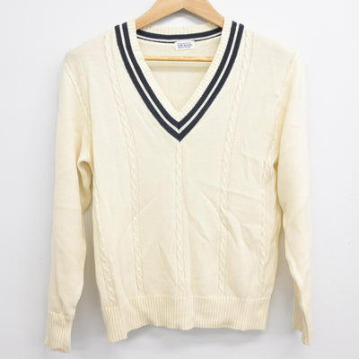 【中古】岩手県 一戸高等学校 女子制服 2点 (ニット・シャツ) sf091316
