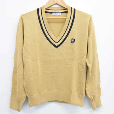 【中古】兵庫県 東洋大学附属姫路高等学校 女子制服 2点 (ニット・ニットベスト) sf091318