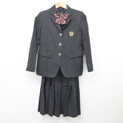 【中古】埼玉県 栄東高等学校 女子制服 5点 (ブレザー・ベスト・スカート) sf091333