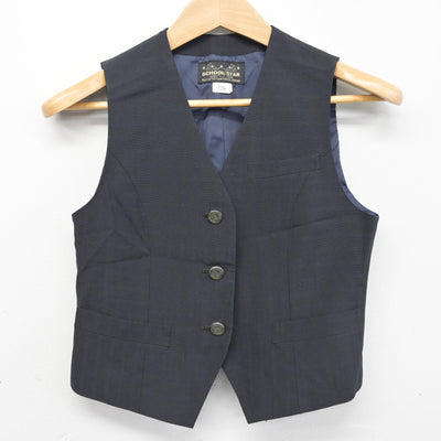 【中古】埼玉県 栄東高等学校 女子制服 3点 (ベスト・シャツ・スカート) sf091336