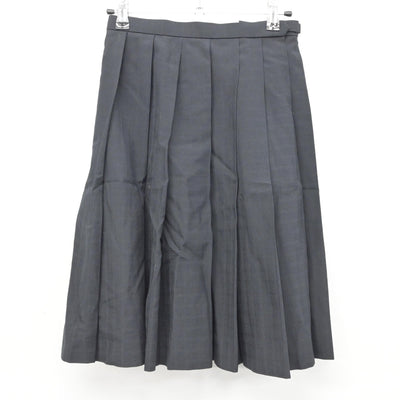 【中古】埼玉県 栄東高等学校 女子制服 3点 (ベスト・シャツ・スカート) sf091336