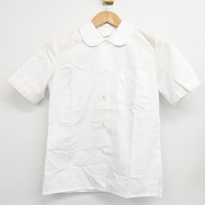 【中古】千葉県 新松戸南中学校 女子制服 2点 (シャツ・スカート) sf091347