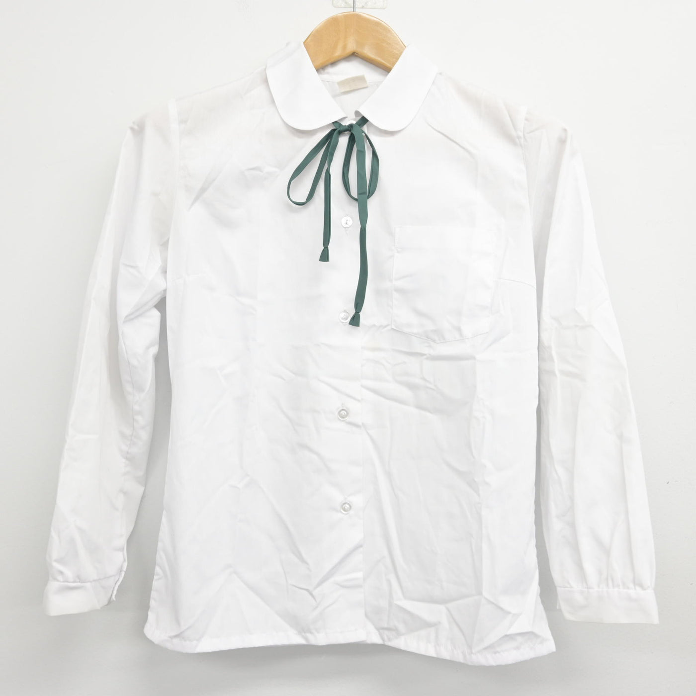 【中古】千葉県 新松戸南中学校 女子制服 4点 (ブレザー・シャツ・スカート) sf091348