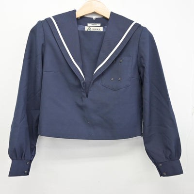 【中古】愛知県 蟹江中学校 女子制服 1点 (セーラー服) sf091351