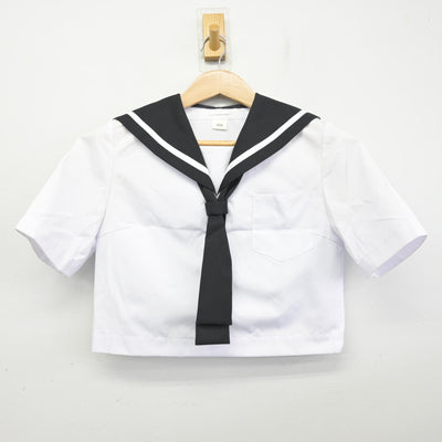 【中古】北海道 留萌中学校 女子制服 2点 (セーラー服) sf091357