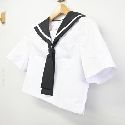 【中古】北海道 留萌中学校 女子制服 2点 (セーラー服) sf091357