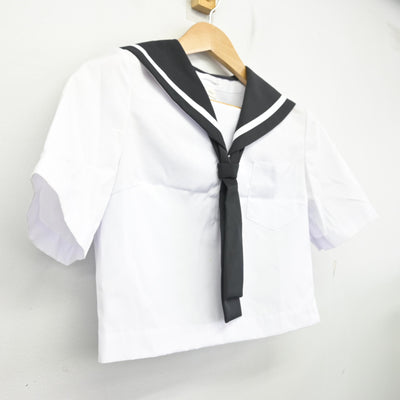 【中古】北海道 留萌中学校 女子制服 2点 (セーラー服) sf091357