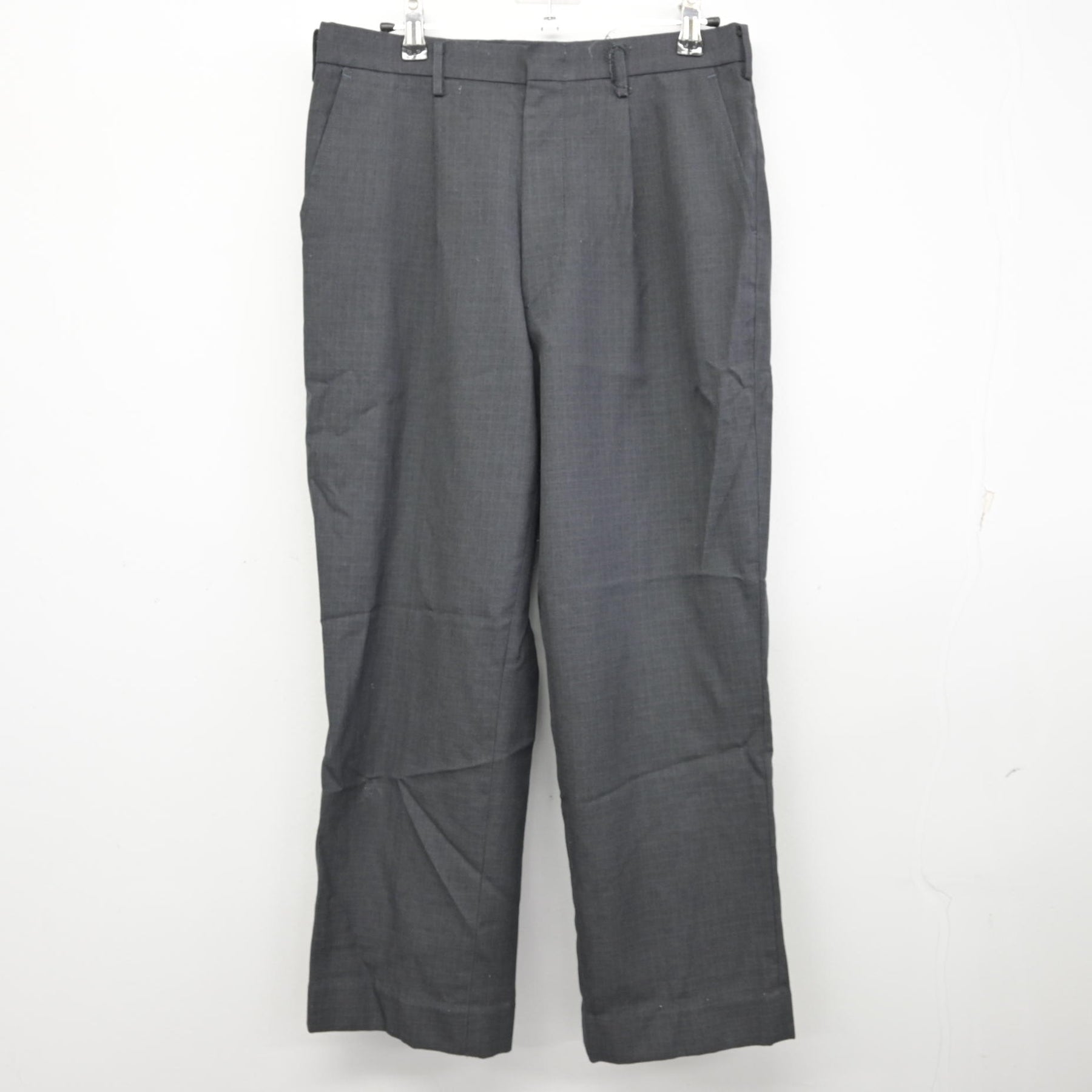 中古】大阪府 野崎高等学校 男子制服 3点 (ブレザー・ニット
