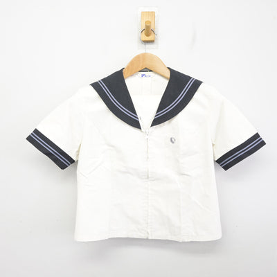 【中古】奈良県 奈良学園登美ヶ丘高等学校 女子制服 2点 (セーラー服・スカート) sf091386