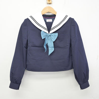 【中古】愛知県 朝日丘中学校 女子制服 4点 (セーラー服・スカート) sf091390