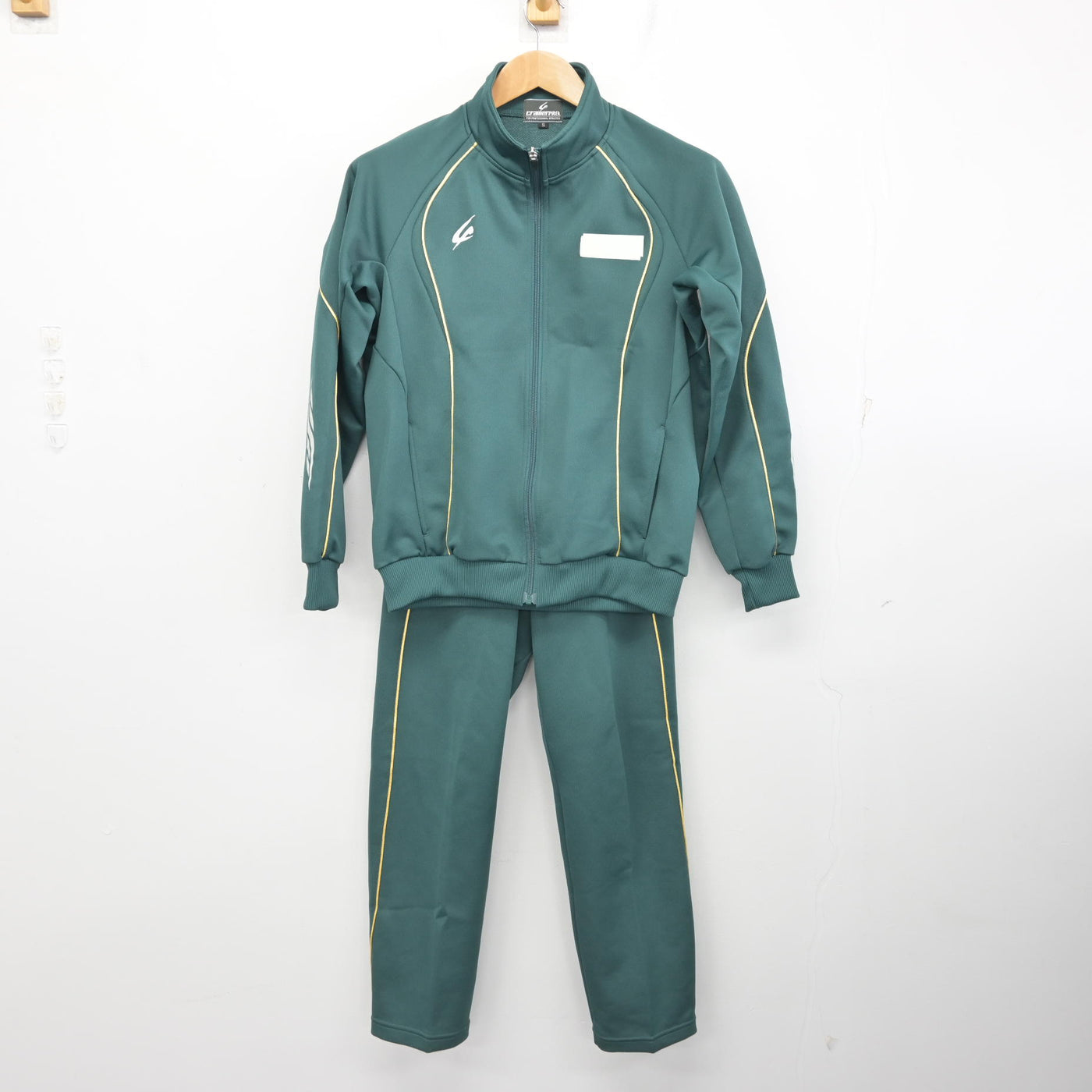 【中古】埼玉県 豊岡高等学校 女子制服 2点 (ジャージ 上・ジャージ 下) sf091415
