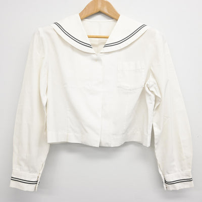 【中古】群馬県 桐生女子高等学校 女子制服 2点 (セーラー服・セーラー服) sf091438