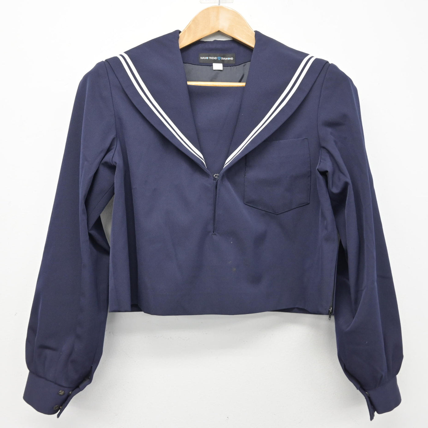 【中古】愛知県 西尾市立東部中学校 女子制服 1点 (セーラー服) sf091443