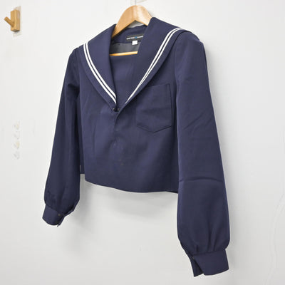 【中古】愛知県 西尾市立東部中学校 女子制服 1点 (セーラー服) sf091443