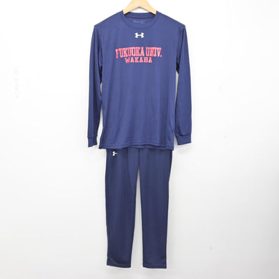 【中古】福岡県 福岡大学附属若葉高等学校 女子制服 3点 (ジャージ 上・体操服 上・ジャージ 下) sf091461