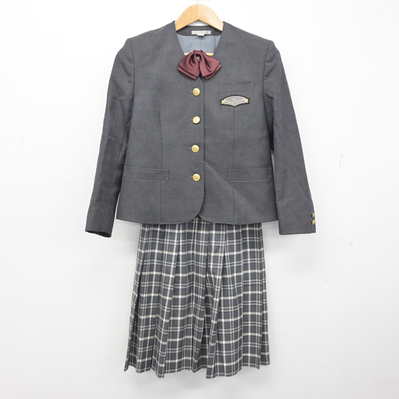 【中古】千葉県 昭和学院中学校・高等学校/旧制服 女子制服 5点 (ブレザー・スカート) sf091465