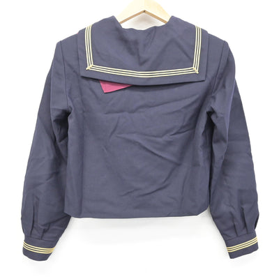 【中古】青森県 弘前学院聖愛中学高等学校 女子制服 4点 (ニット・セーラー服・スカート) sf091468