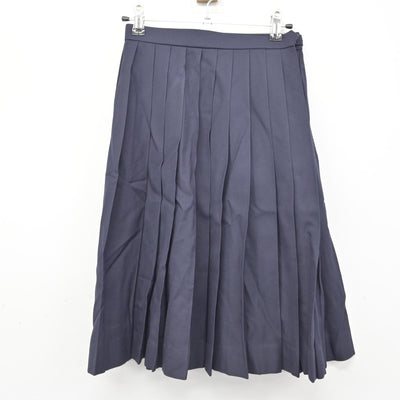 【中古】青森県 弘前学院聖愛中学高等学校 女子制服 4点 (ニット・セーラー服・スカート) sf091468